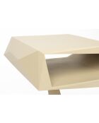 Mesa auxiliar North beige - 60 x 40 x 40 cm
