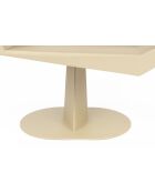 Mesa auxiliar North beige - 60 x 40 x 40 cm