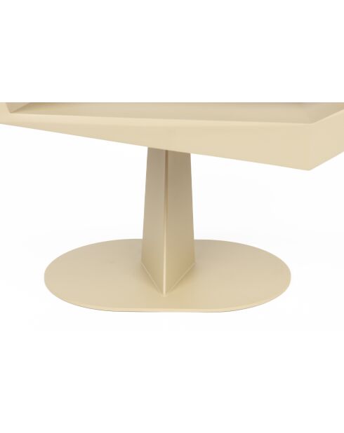 Mesa auxiliar North beige - 60 x 40 x 40 cm