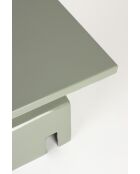 Mesa auxiliar verde gordita - 40 x 40 x 45 cm