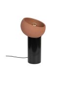 Lampe de table Zahra rouge - 26 x 26 x 47 cm