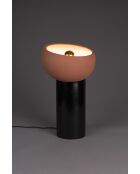 Lampe de table Zahra rouge - 26 x 26 x 47 cm