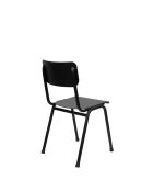 Back To School buitenstoel zwart - 49 x 43 x 82,5 cm