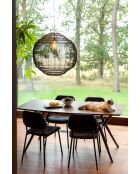 Suspension Meezan noire - 70 x 70 x 75 cm