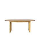 Tavolo da pranzo beige Barlet - 198 x 90 x 75 cm