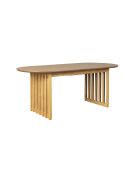 Tavolo da pranzo beige Barlet - 198 x 90 x 75 cm