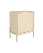 Tavolino Faces beige - 45 x 35 x 60 cm