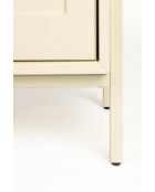 Tavolino Faces beige - 45 x 35 x 60 cm