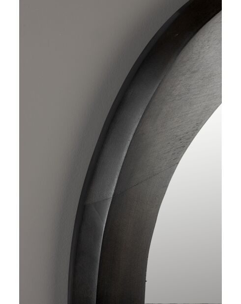 Miroir Aren noir - 71 x 59 x 5 cm