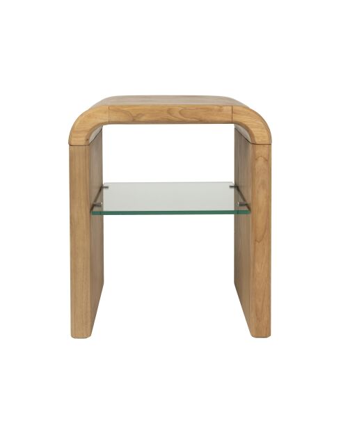 Tavolino Brave naturale - 50 x 42 x 58 cm