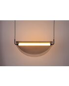 Suspension Rani noire - 22 x 73.5 x 160 cm