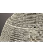 Suspension Rani noire - 22 x 73.5 x 160 cm
