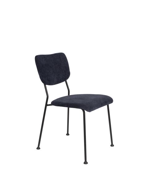 Silla Benson azul oscuro - 56 x 47 x 81 cm