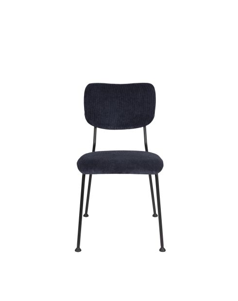 Silla Benson azul oscuro - 56 x 47 x 81 cm