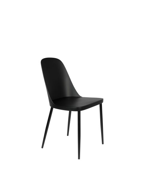 Silla Pip negra - 53,5 x 46 x 85 cm