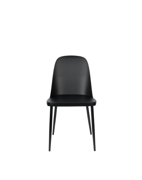 Silla Pip negra - 53,5 x 46 x 85 cm