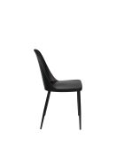 Sedia Pip nera - 53,5 x 46 x 85 cm