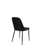 Sedia Pip nera - 53,5 x 46 x 85 cm