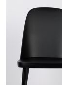 Sedia Pip nera - 53,5 x 46 x 85 cm