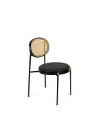 Chaise Don't Stop The Webbing noire - 44.5 x 53.3 x 83.5 cm