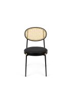Chaise Don't Stop The Webbing noire - 44.5 x 53.3 x 83.5 cm