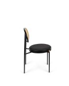Chaise Don't Stop The Webbing noire - 44.5 x 53.3 x 83.5 cm