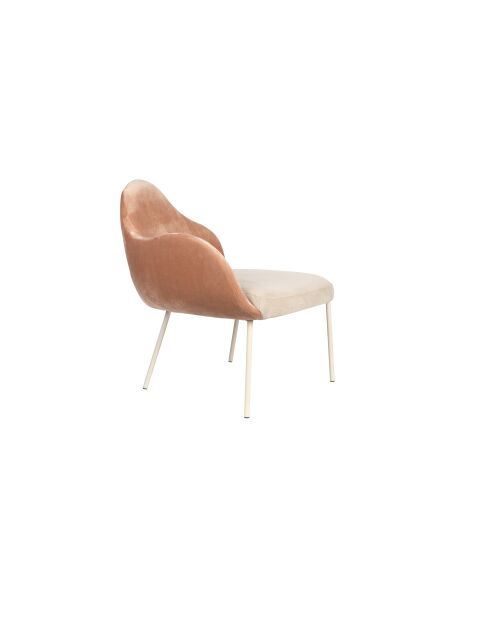 Sillón Friuli rosa - 73 x 82,5 x 85,5 cm
