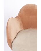 Sillón Friuli rosa - 73 x 82,5 x 85,5 cm
