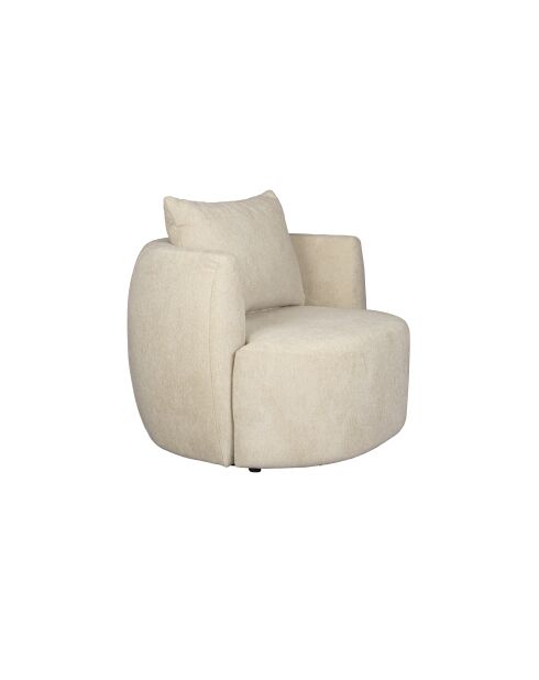 Sillón Rocca beige - 92 x 107 x 83 cm