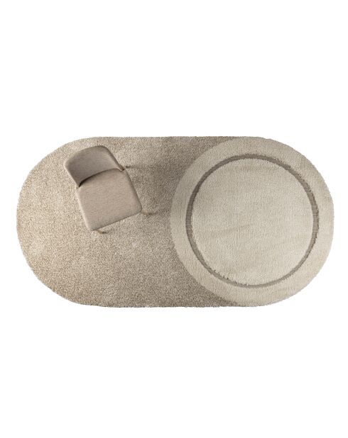 Tappeto Spark beige - 160 x 300 x 0,33 cm