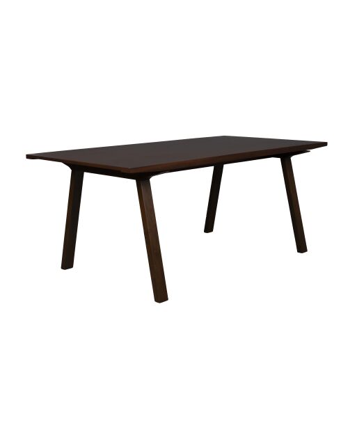 Mesa de comedor marrón Adamello - 180 x 95 x 75 cm
