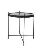 Mesa auxiliar Cupid negra - 43 x 43 x 45 cm