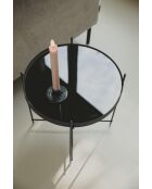 Mesa auxiliar Cupid negra - 43 x 43 x 45 cm