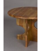 Mesa auxiliar Morgan marrón - 60 x 60 x 45 cm