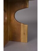 Mesa auxiliar Morgan marrón - 60 x 60 x 45 cm