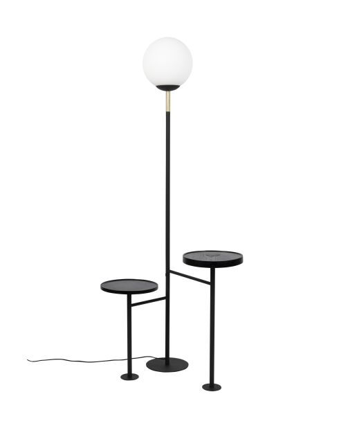 Lámpara de pie negra Orion - 25 x 58 x 163 cm
