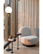 Zwarte vloerlamp Orion - 25 x 58 x 163 cm