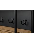 Miroir Langres M noir - 15 x 53 x 165 cm