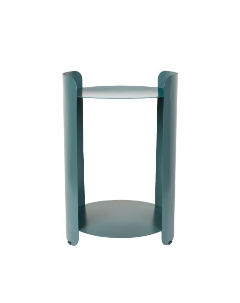Mesa auxiliar Navagio azul - 31 x 31 x 46 cm