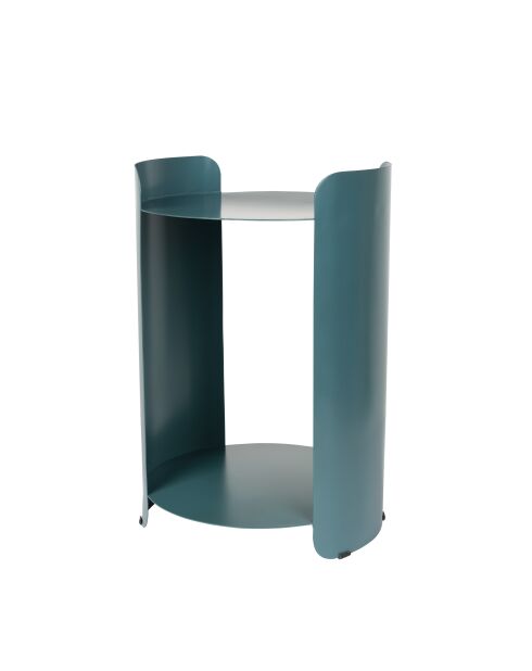 Mesa auxiliar Navagio azul - 31 x 31 x 46 cm