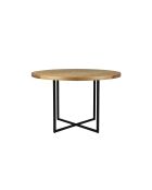 Table à manger ronde Class naturelle - 120 x 120 x 75 cm