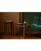 Table basse Shane marron - 59 x 59 x 40 cm