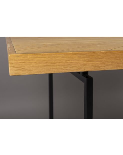 Mesa de comedor negra Class - 180 x 90 x 75 cm
