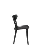 Chaise de jardin Friday noire - 50 x 44 x 79 cm