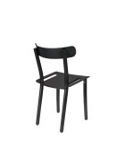 Chaise de jardin Friday noire - 50 x 44 x 79 cm