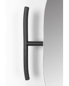 Miroir Emma noir - 70 x 56 x 12 cm