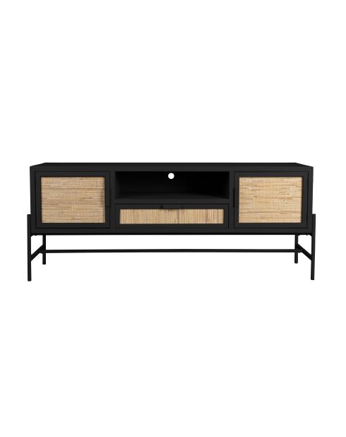 Buffet Yasu noir - 148 x 38 x 60 cm