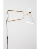 Shady White Wandleuchte - 73 x 14,5 x 31 cm