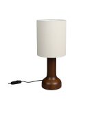 Lámpara de mesa Jones beige - 25 x 25 x 60 cm
