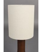 Lámpara de mesa Jones beige - 25 x 25 x 60 cm